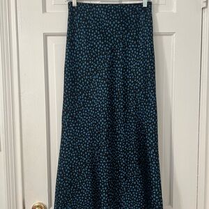 Forever 21 printed slip midi skirt women’s